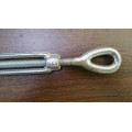 Carbon Steel Drop Forged Galvanized Us Type Heavy Duty Wire Rope Turnbuckle